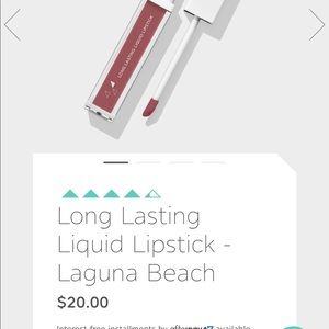 Ofra liquid lipstick in shade Laguna Beach